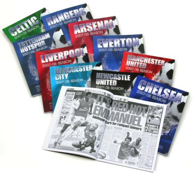 Football Club Souvenirs 2007/8 Season